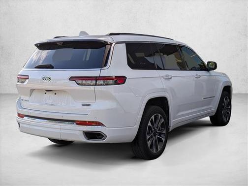 Bright White Clearcoat 2021 Jeep Grand Cherokee L Overland