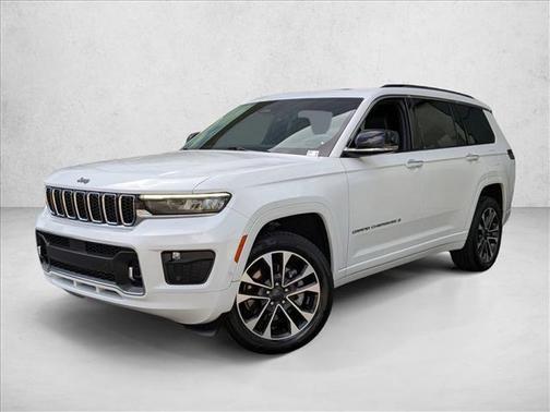 Bright White Clearcoat 2021 Jeep Grand Cherokee L Overland