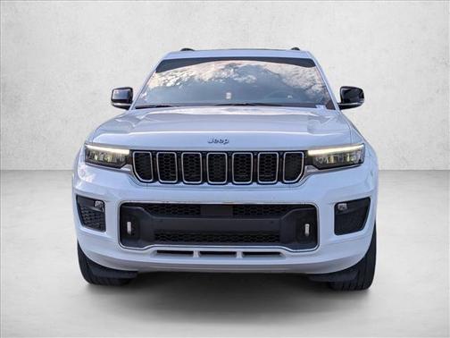 Bright White Clearcoat 2021 Jeep Grand Cherokee L Overland