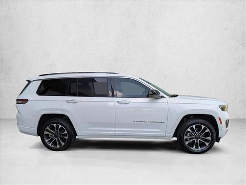 Bright White Clearcoat 2021 Jeep Grand Cherokee L Overland