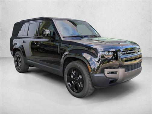 Santorini Black Metallic 2026 Land Rover Defender P300 S