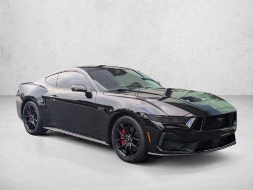 Shadow Black 2025 Ford Mustang GT Premium