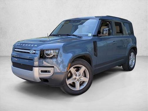 Tasman Blue Metallic 2021 Land Rover Defender 110 SE