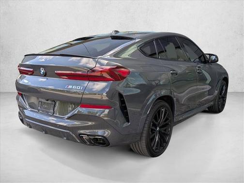 Dravit Grey Metallic 2025 BMW X6 M60i