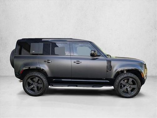 Carpathian Grey Premium Metallic 2024 Land Rover Defender 110 P525 Carpathian Edition