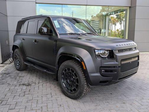 Narvik Black 2026 Land Rover Defender P635 OCTA Black