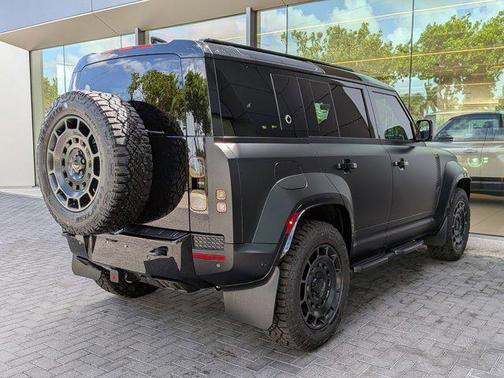 Narvik Black 2026 Land Rover Defender P635 OCTA Black