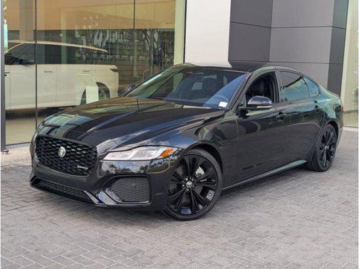 Santorini Black Metallic 2024 Jaguar XF R-Dynamic SE P250 AWD Automatic