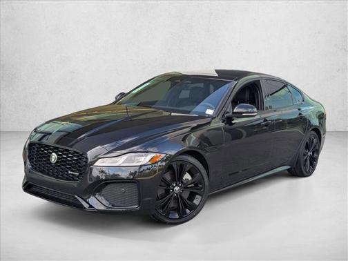 Santorini Black Metallic 2024 Jaguar XF R-Dynamic SE P250 AWD Automatic