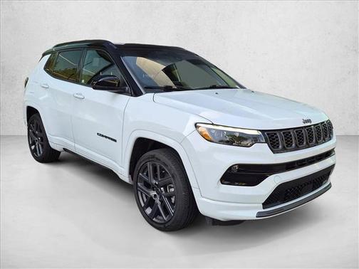 Bright White Clearcoat 2025 Jeep Compass Limited