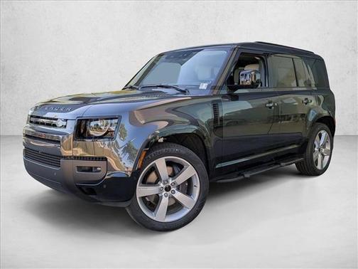 Carpathian Grey Premium Metallic 2026 Land Rover Defender P400 X-Dynamic SE