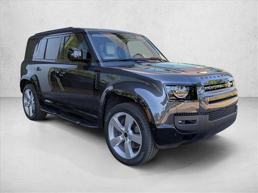 Carpathian Grey Premium Metallic 2026 Land Rover Defender P400 X-Dynamic SE