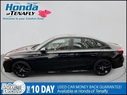 Black 2025 Honda Civic Sport