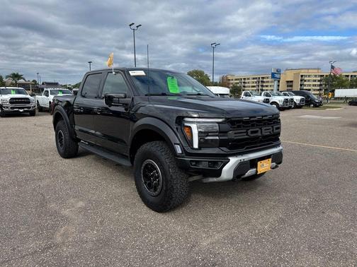 Black Metallic 2025 Ford F-150 Raptor