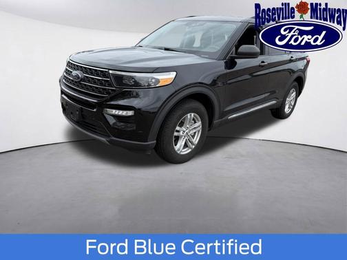 Black Metallic 2022 Ford Explorer XLT