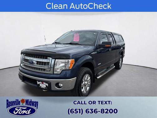 Blue 2014 Ford F-150 XLT