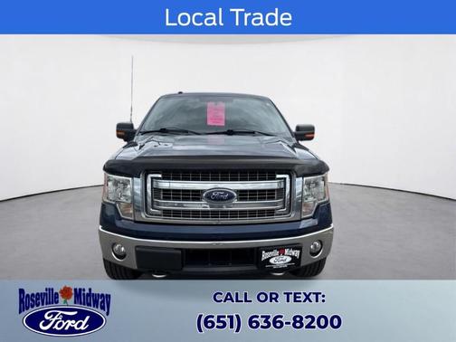 Blue 2014 Ford F-150 XLT