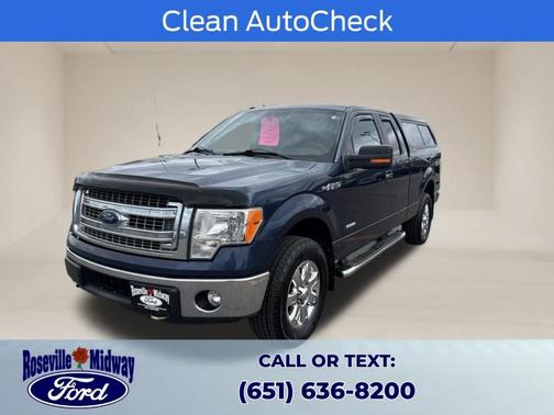 Blue 2014 Ford F-150 XLT