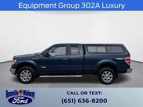 Blue 2014 Ford F-150 XLT