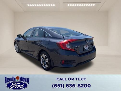 Blue 2016 Honda Civic LX