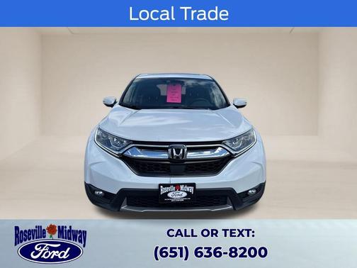 White 2019 Honda CR-V EX-L