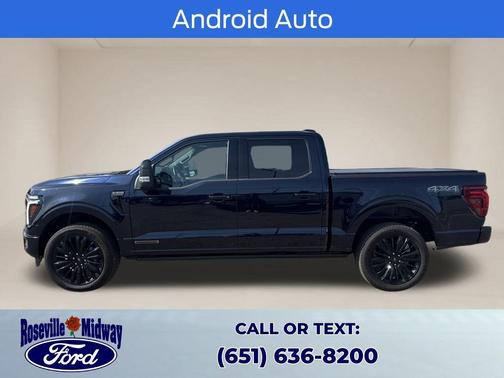 Antimatter Blue Metallic 2025 Ford F-150 Platinum