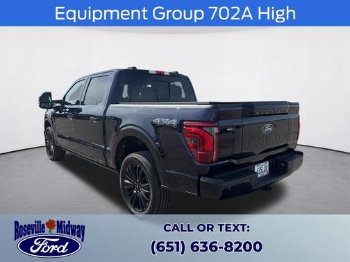 Antimatter Blue Metallic 2025 Ford F-150 Platinum
