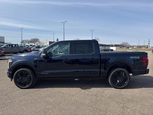 Antimatter Blue Metallic 2025 Ford F-150 Platinum