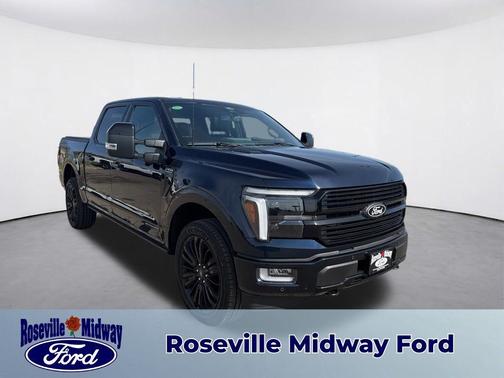 Antimatter Blue Metallic 2025 Ford F-150 Platinum