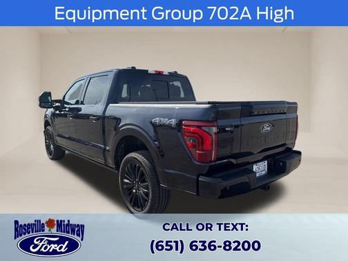 Antimatter Blue Metallic 2025 Ford F-150 Platinum