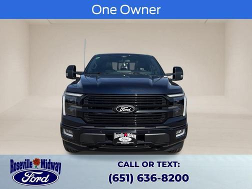 Antimatter Blue Metallic 2025 Ford F-150 Platinum