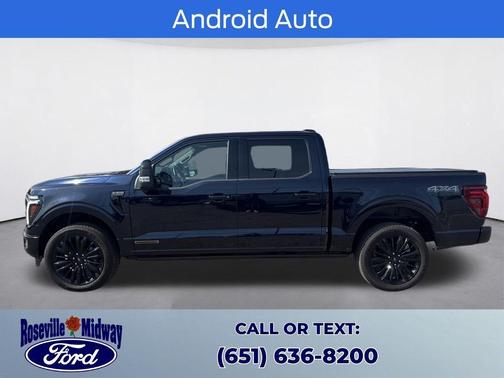 Antimatter Blue Metallic 2025 Ford F-150 Platinum