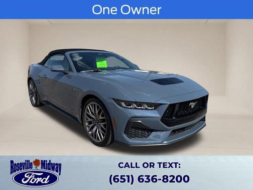 Vapor Blue 2025 Ford Mustang GT Premium