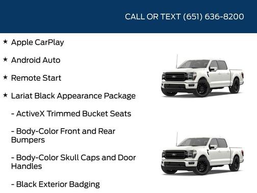 Star White 2026 Ford F-150 Lariat