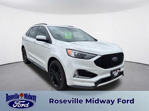 Star White 2022 Ford Edge ST Line