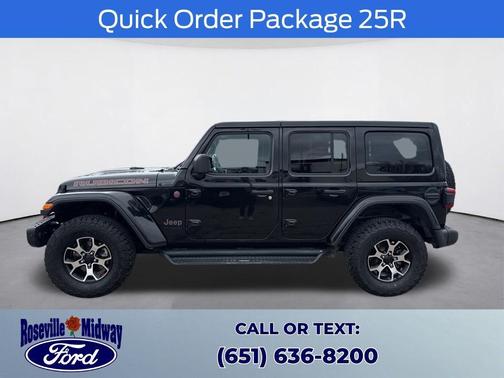 Black Clearcoat 2021 Jeep Wrangler Unlimited Rubicon