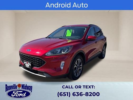 Rapid Red Metallic Tinted Clearcoat 2020 Ford Escape SEL