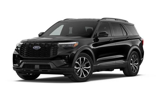 Black Metallic 2026 Ford Explorer ST-Line