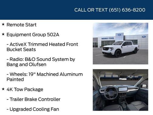 Space White Metallic 2026 Ford Maverick Lariat