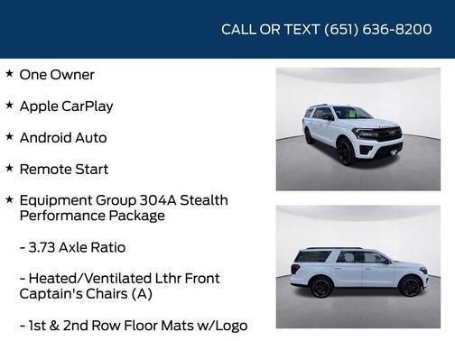 Oxford White 2023 Ford Expedition Max Limited