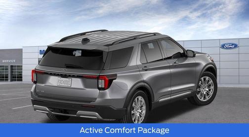 Gray Metallic 2026 Ford Explorer Active