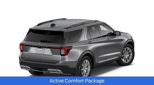 Gray Metallic 2026 Ford Explorer Active