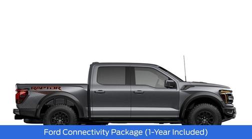 Carbonized Gray Metallic 2026 Ford F-150 Raptor