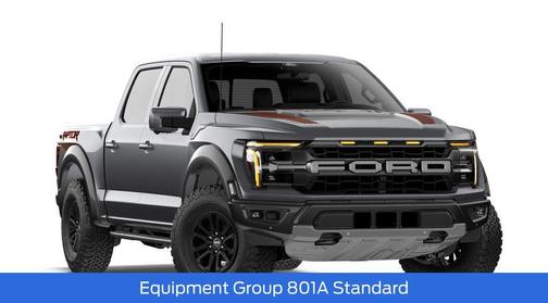 Carbonized Gray Metallic 2026 Ford F-150 Raptor