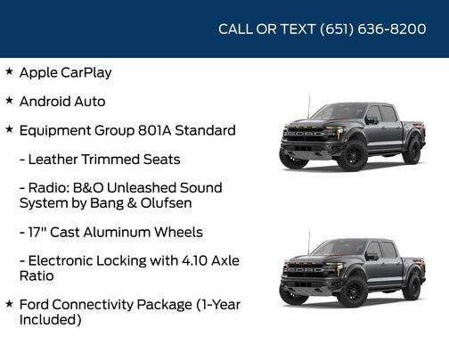 Carbonized Gray Metallic 2026 Ford F-150 Raptor