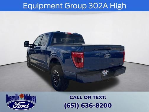 Atlas Blue Metallic 2023 Ford F-150 XLT