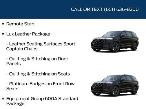 2025 Ford Explorer Platinum