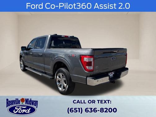 Gray Metallic 2023 Ford F-150 Lariat