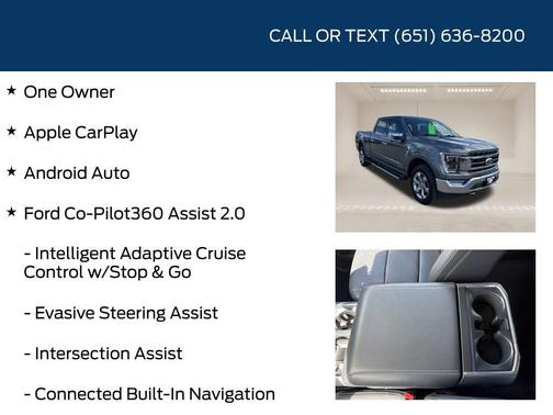 Gray Metallic 2023 Ford F-150 Lariat