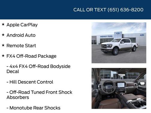 Brown 2026 Ford F-150 King Ranch